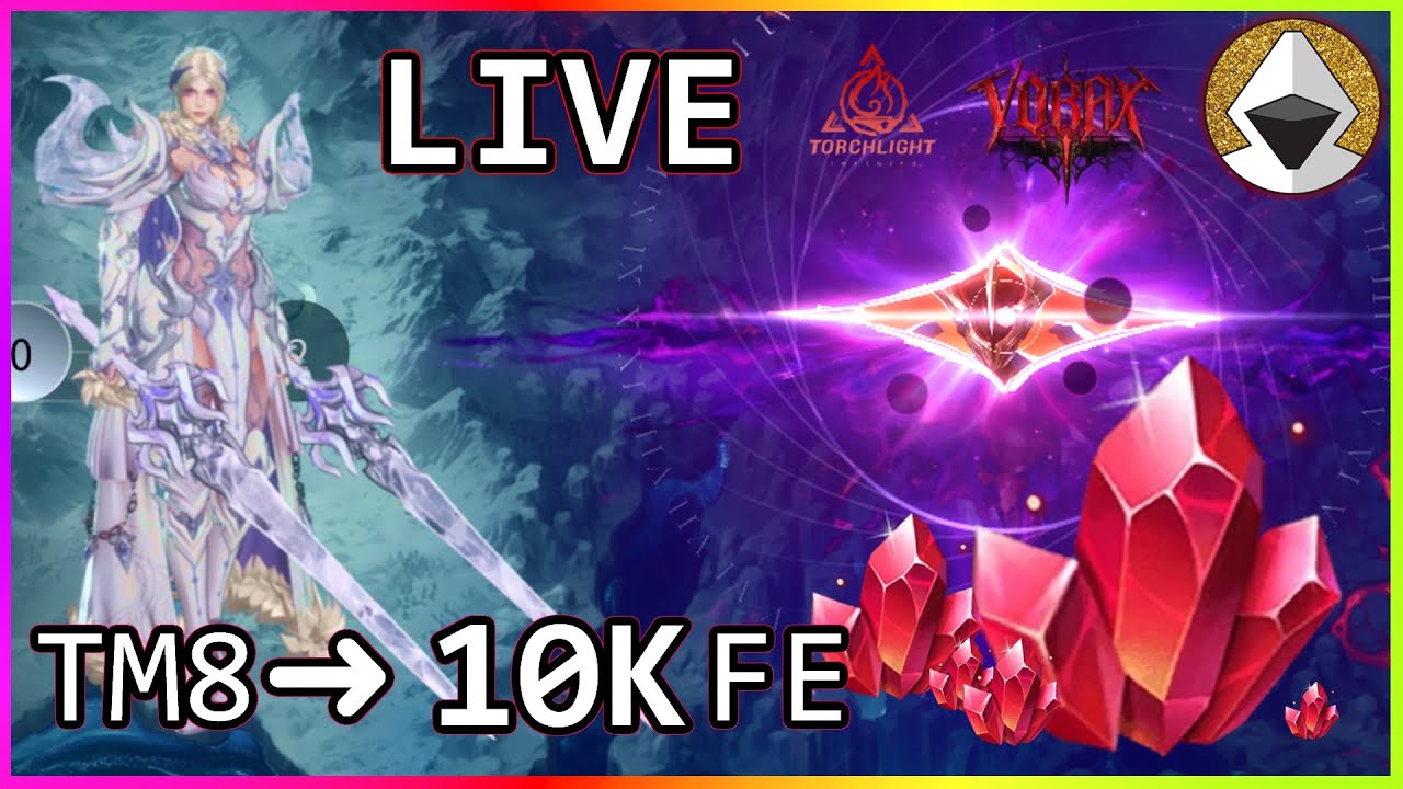 Torchlight Infinite TM8 Grind to 10k FE | Frost Spike Rosa 2 Endgame