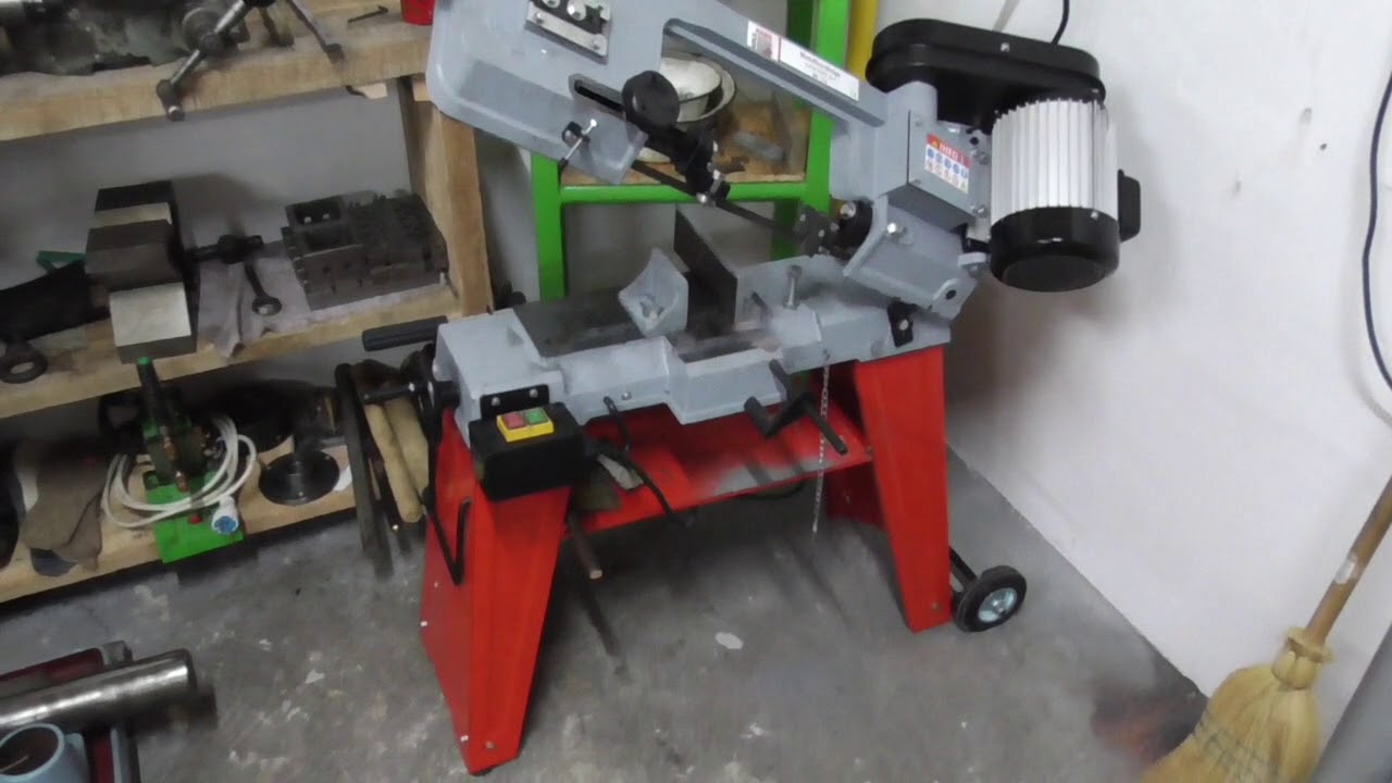 Ленточная пила ч.1.Обзор.Holzmann Maschinen BS115 Metallbandsäge 550 W 1638 mm