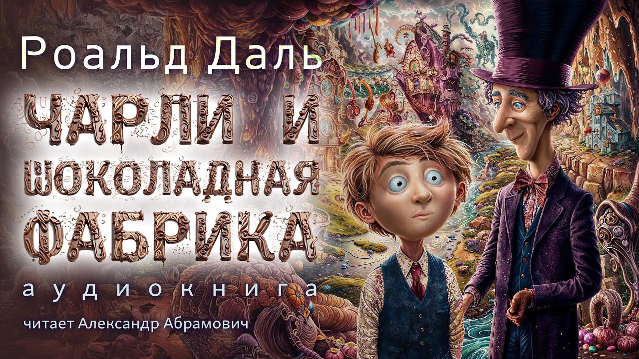 Чарли и шоколадная фабрика. Роальд Даль. Аудиокнига 2025
