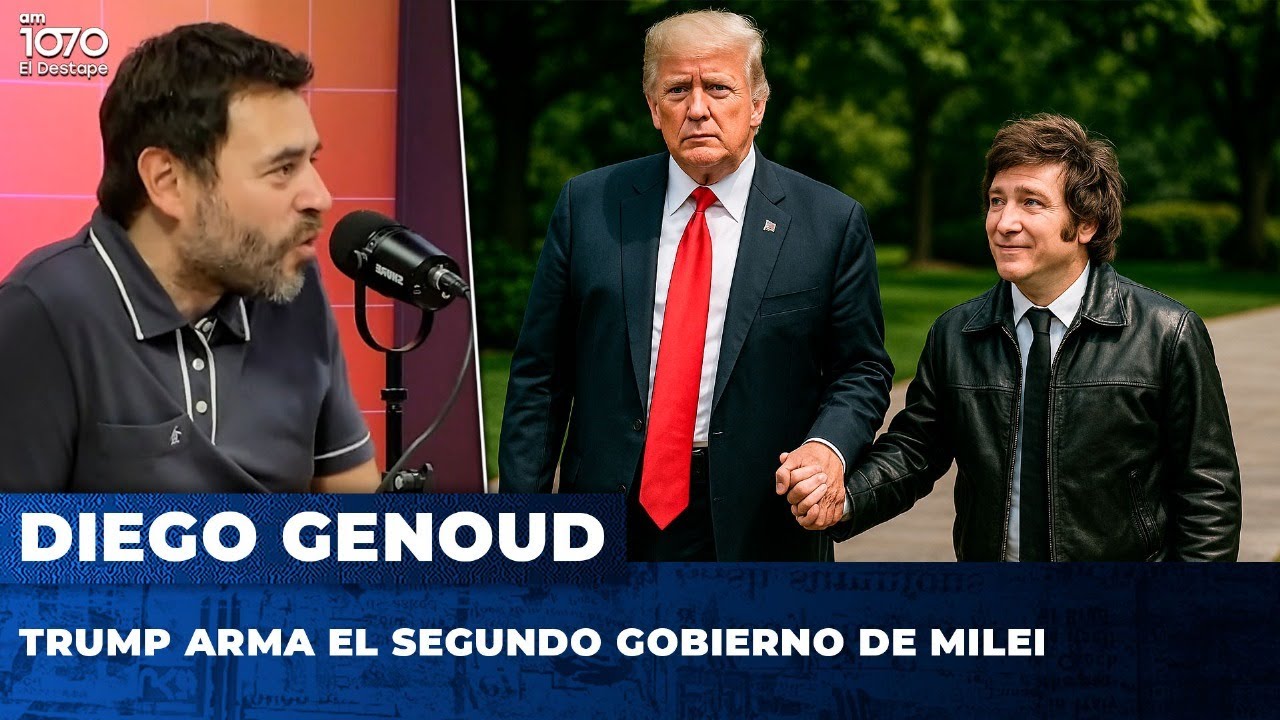 ❌ TRUMP ARMA EL SEGUNDO GOBIERNO DE MILEI | Diego Genoud con Matías Colombatti