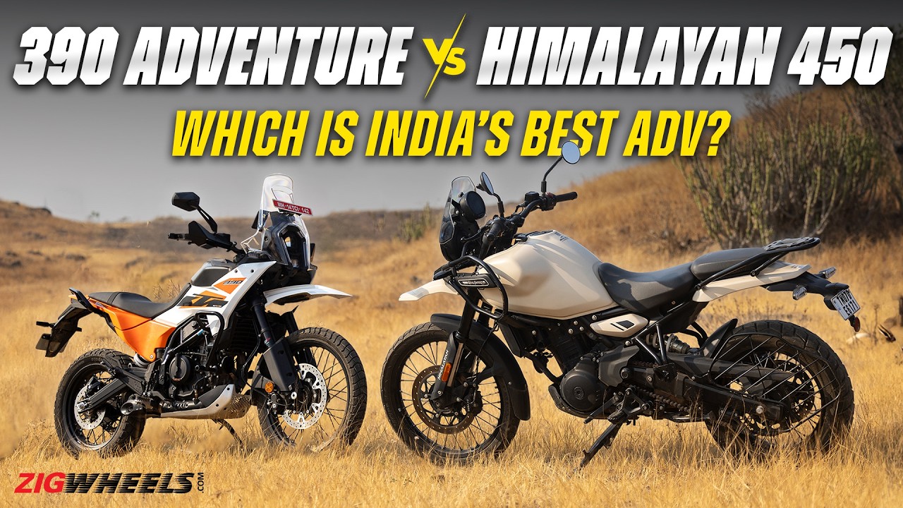 2025 KTM 390 Adventure vs Royal Enfield Himalayan 450 - Which is India’s best Adventure bike?