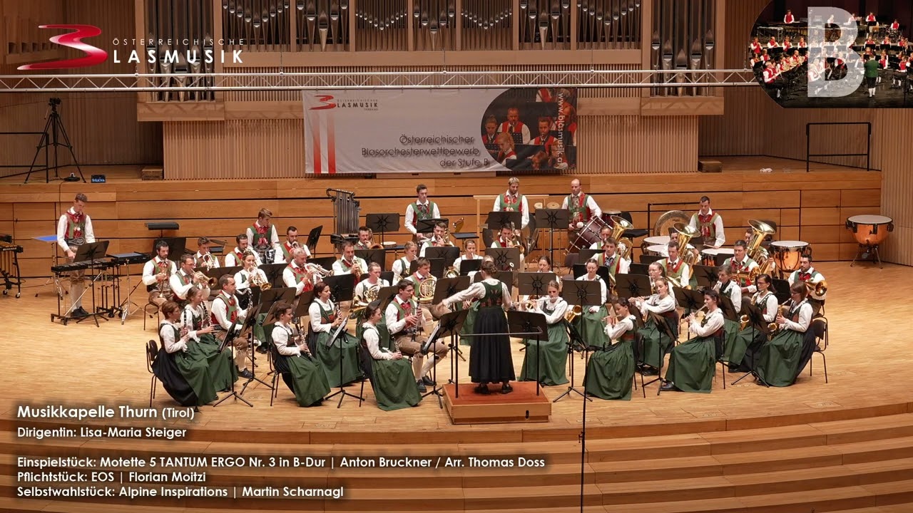Alpine Inspirations | Martin Scharnagl – Musikkapelle Thurn (ÖBV-Wettbewerb der Stufe B)