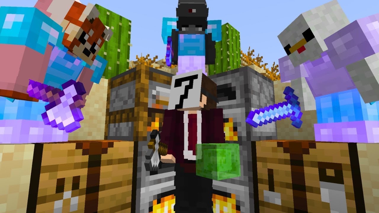 Minecraft Speedrunner VS 3 Hunters FINALE REMATCH