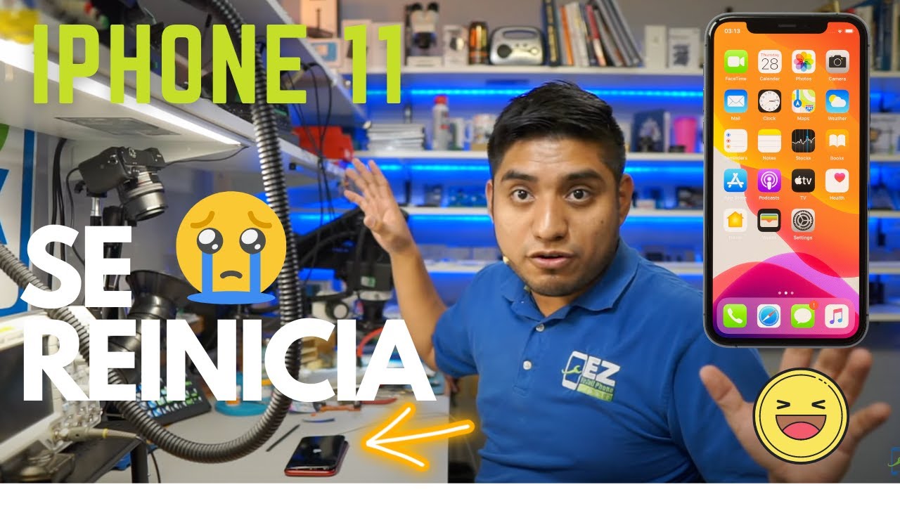 iPhone 11 Se Reinicia cada 3 Minutos, Porque? Solución Fácil