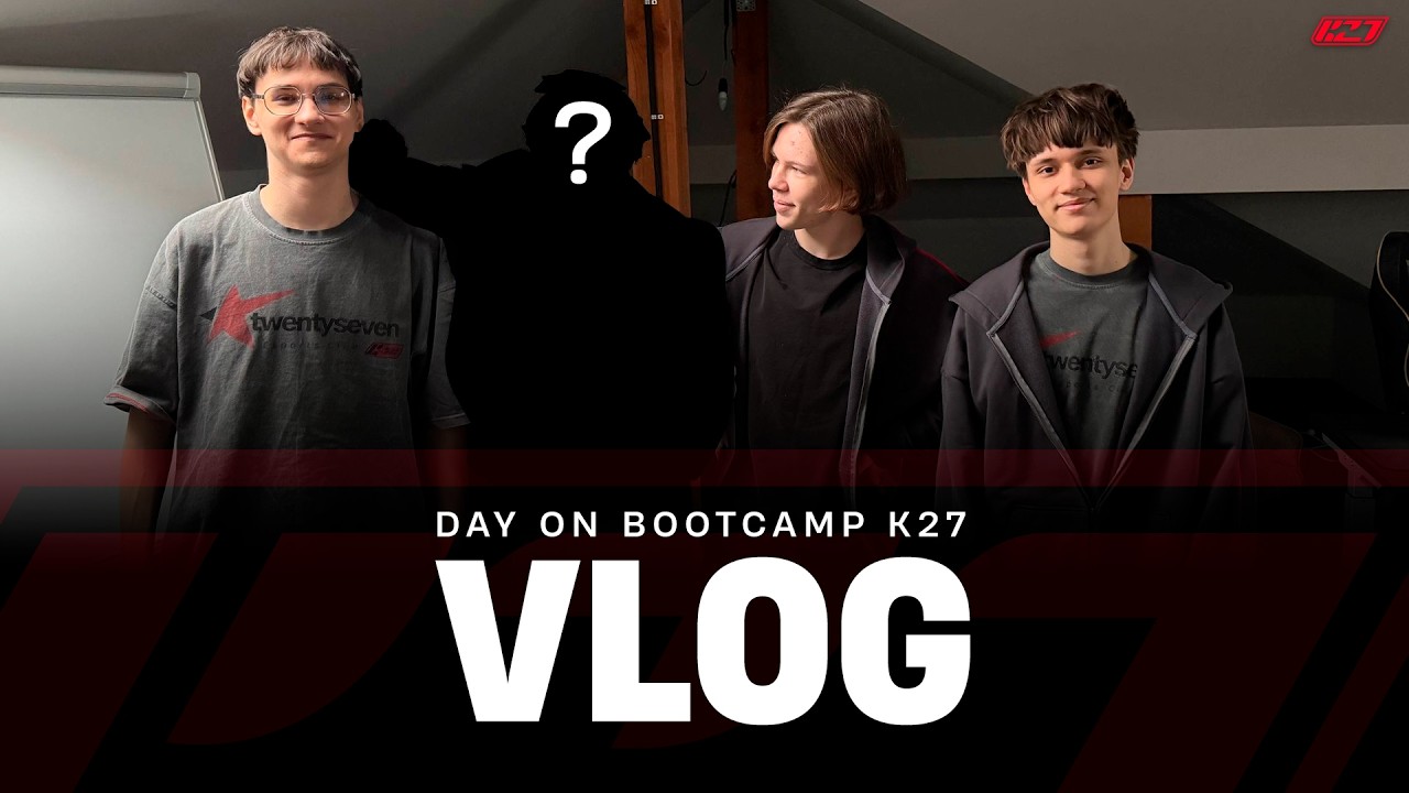 Один день на буткемпе К27 с секретным гостем | K27 VLOG