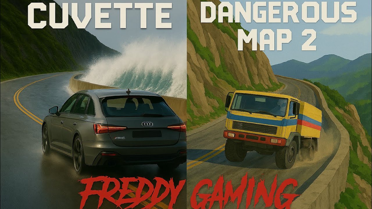 tite partie sur BeamNG.. tôle froissée assurée 😅