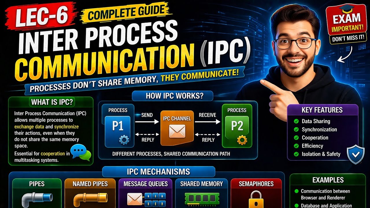 Lec 6: Inter Process Communication (IPC) in Distributed Systems