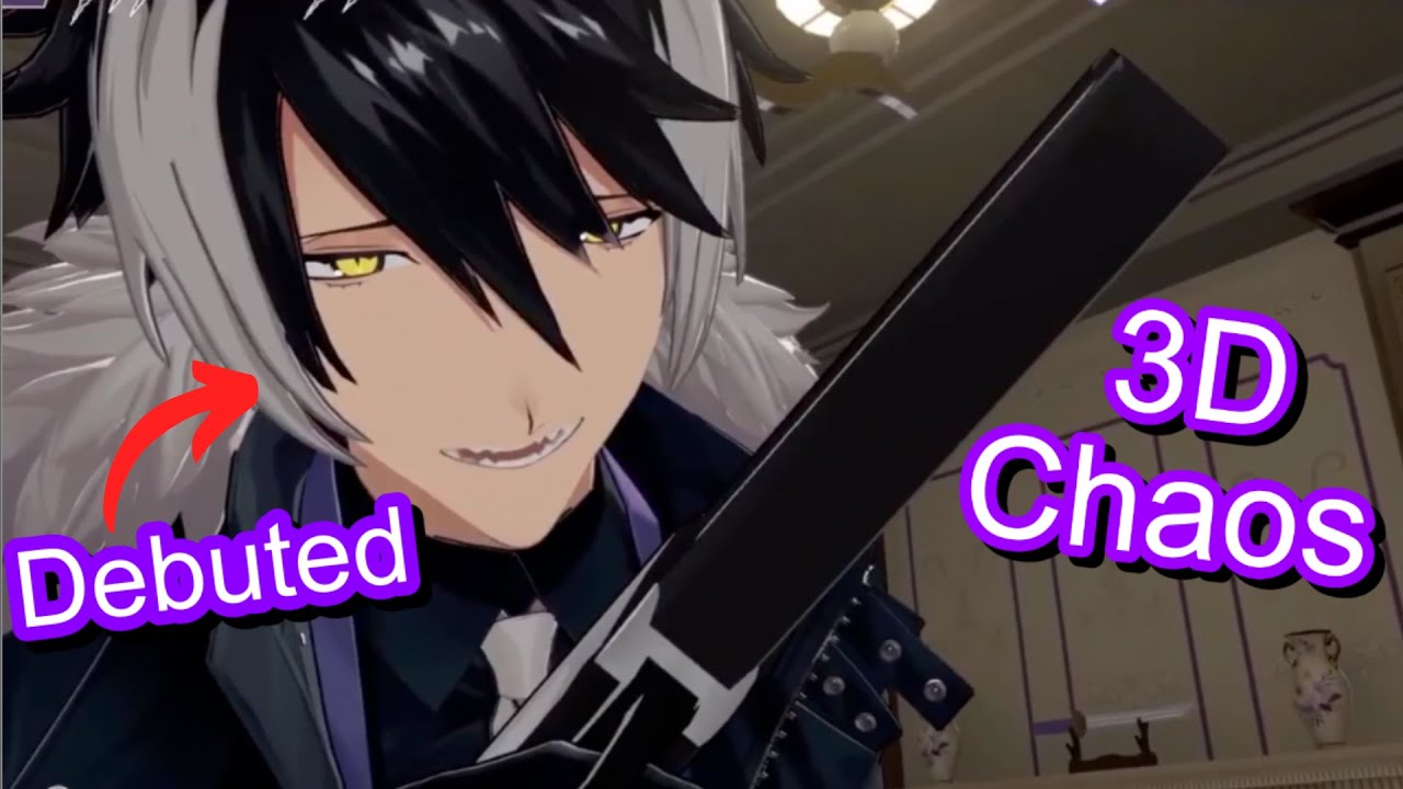 Shien being CHAOTIC in his 3D Debut [Holostars/Kageyama Shien]