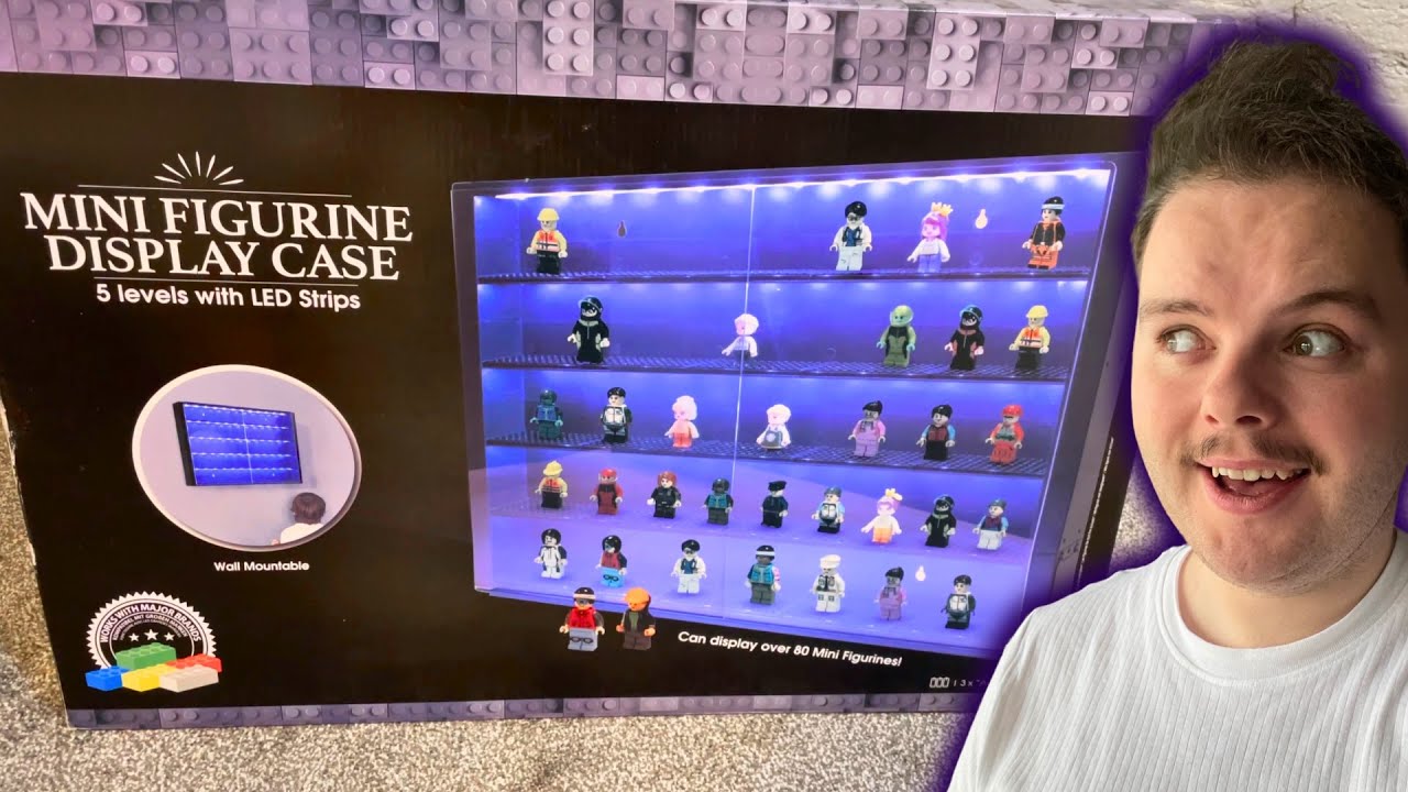New Lego Minifigure Display Case! Unboxing & Review