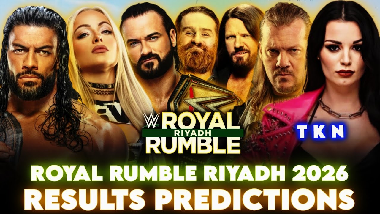 WWE ROYAL RUMBLE RIYADH 2026 Results Predictions 