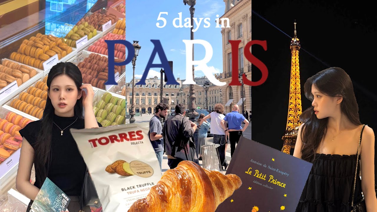 [PARIS VLOG 🇫🇷] 5일간의 파리 브이로그 - 봄바람이 지나가고 꽃잎이 다 떨어지니 파리의 햇살을☀️ 느낄 수 있었다