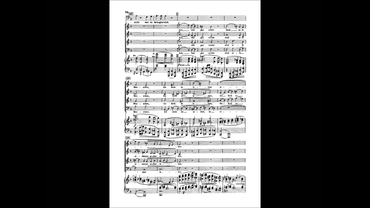 Brahms: Deutsches Requiem 3rd movement (Tenor)