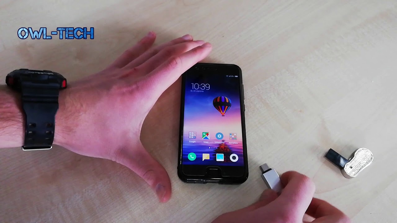 ADAPTER OTG USB-C typ C - USB 3.0 JAK PODŁĄCZYĆ MYSZKA PENDRIVE DO TELEFONU