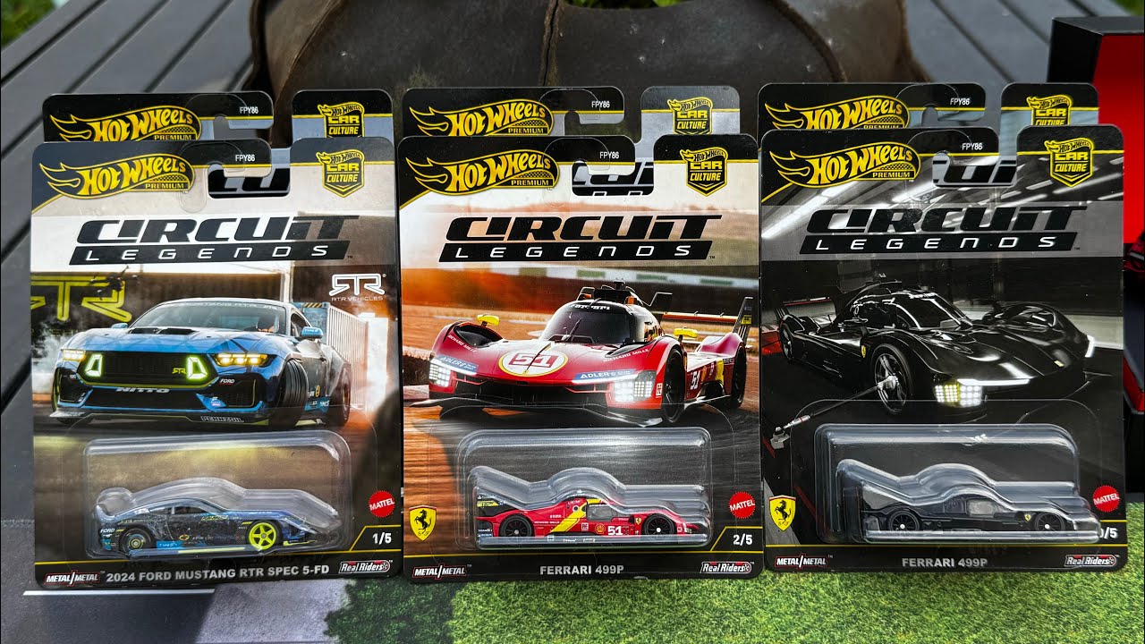 The Premium Ferraris arrive! Hot Wheels Circuit Legends OPENED & Ranking the Car Culture Chases