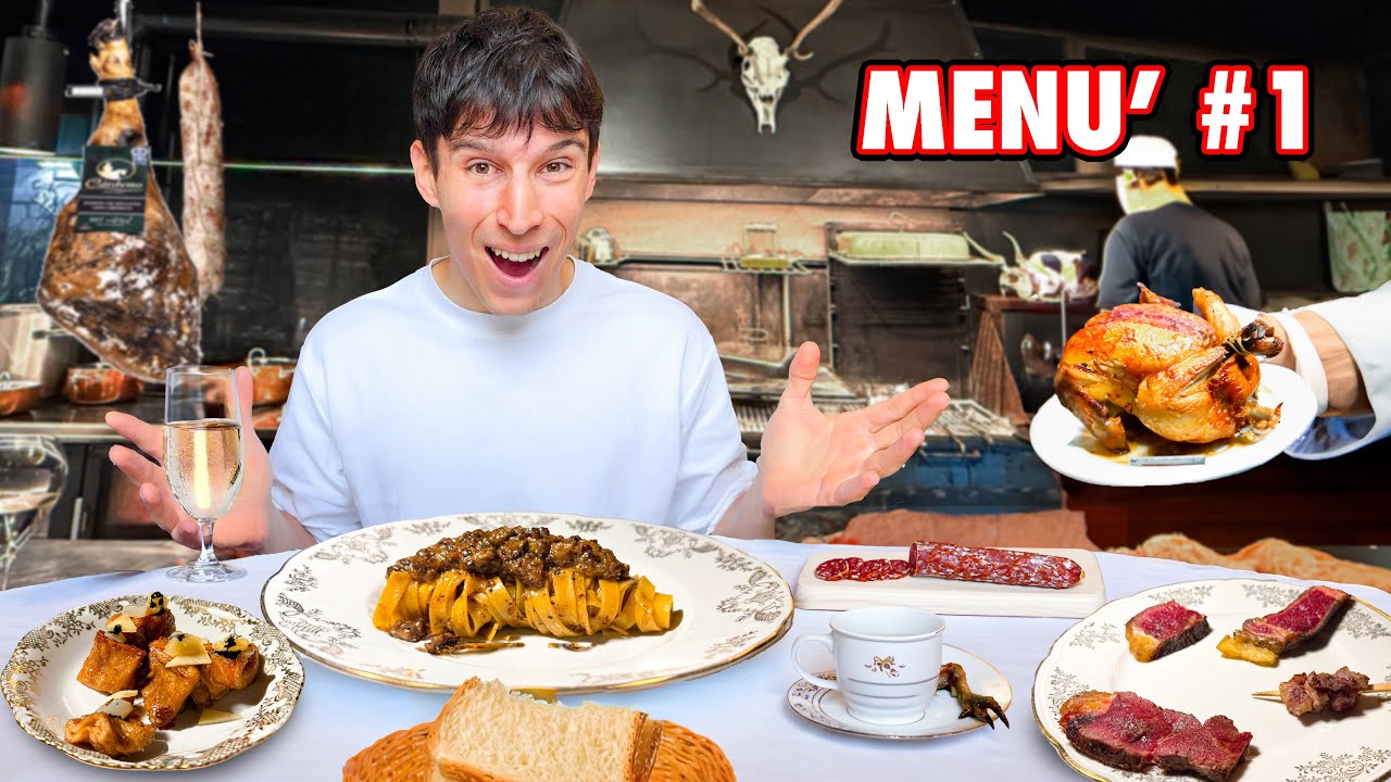 MIGLIOR MENU' DEGUSTAZIONE d'ITALIA, la carne come non l'hai mai mangiata
