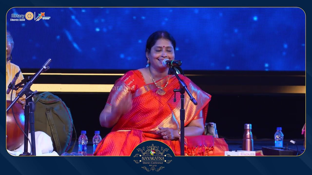Carnatic Vocal by Dr Nityashree Mahadevan | Navaratna | Rotary 3233
