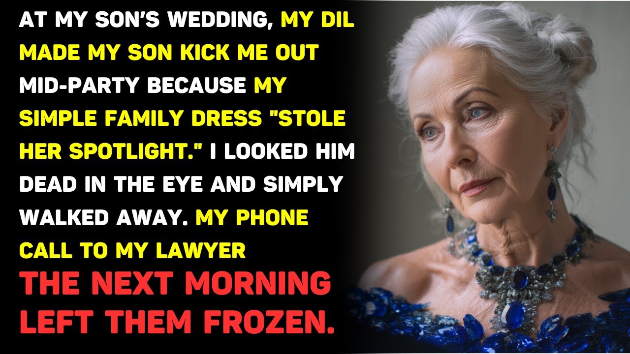 REVENGE STORY | My Son Threw Me Out of His Wedding for His Bride — So I Called My Lawyer...