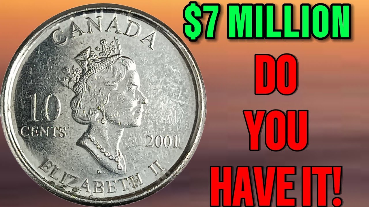 Rare 2001 Canadian Dime Worth BIG MONEY! | Valuable 10 Cent Coin to Look For