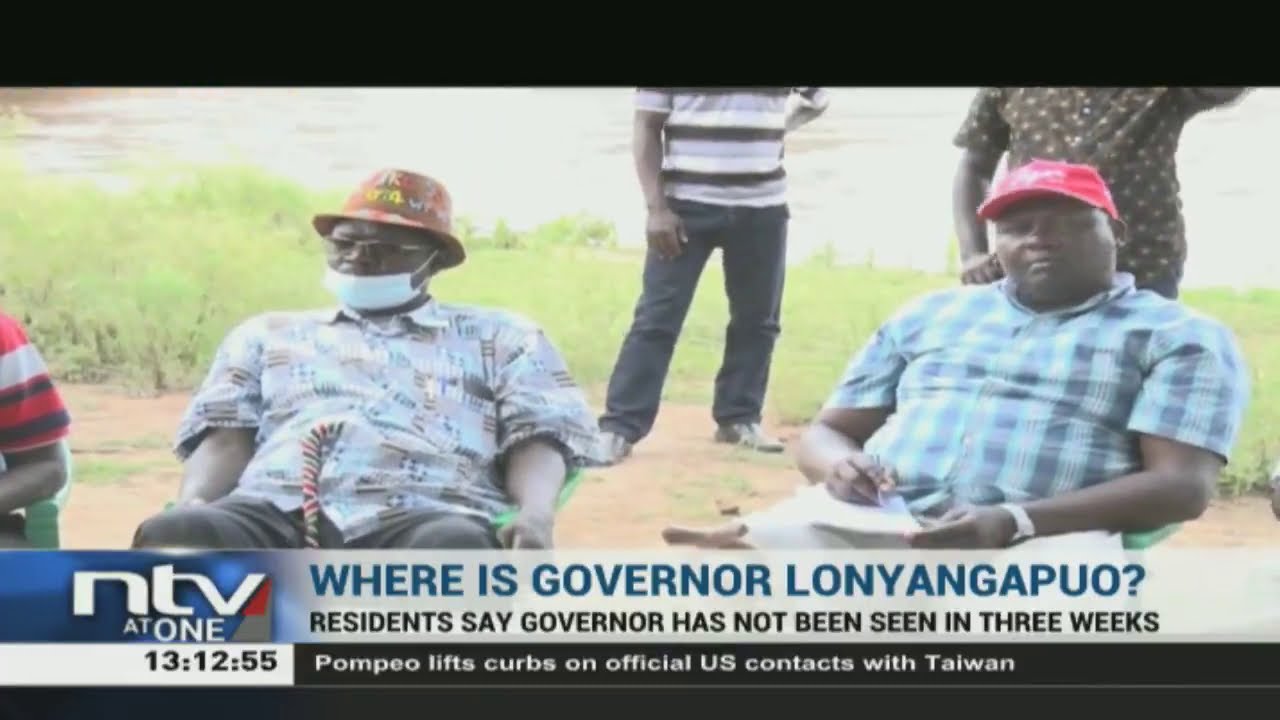 Where is Governor Lonyangapuo?