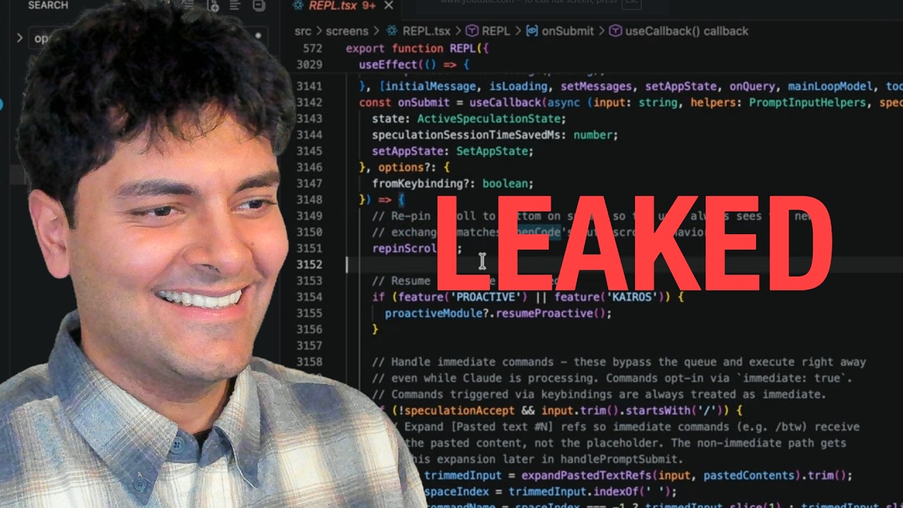 Весь исходный код Клода Кода был слит в сеть.