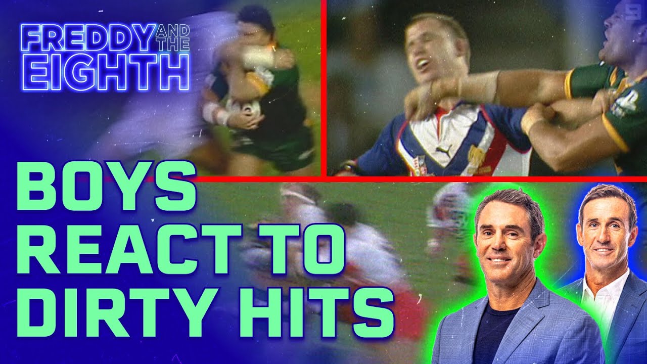 Old school VICIOUS tackles leave boys squirming: Freddy & the Eighth | Wide World of Sports
