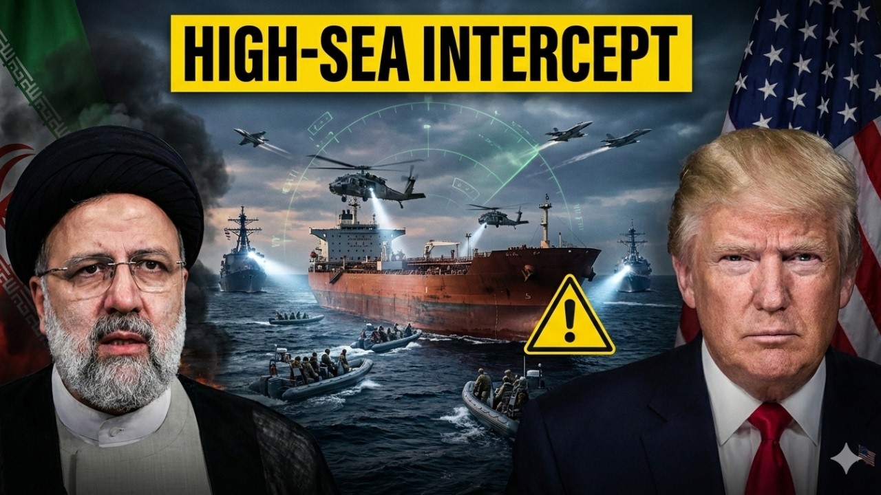 HIGH-SEA INTERCEPT: Why the US Navy Just Seized an Iranian Oil Tanker Near Hormuz