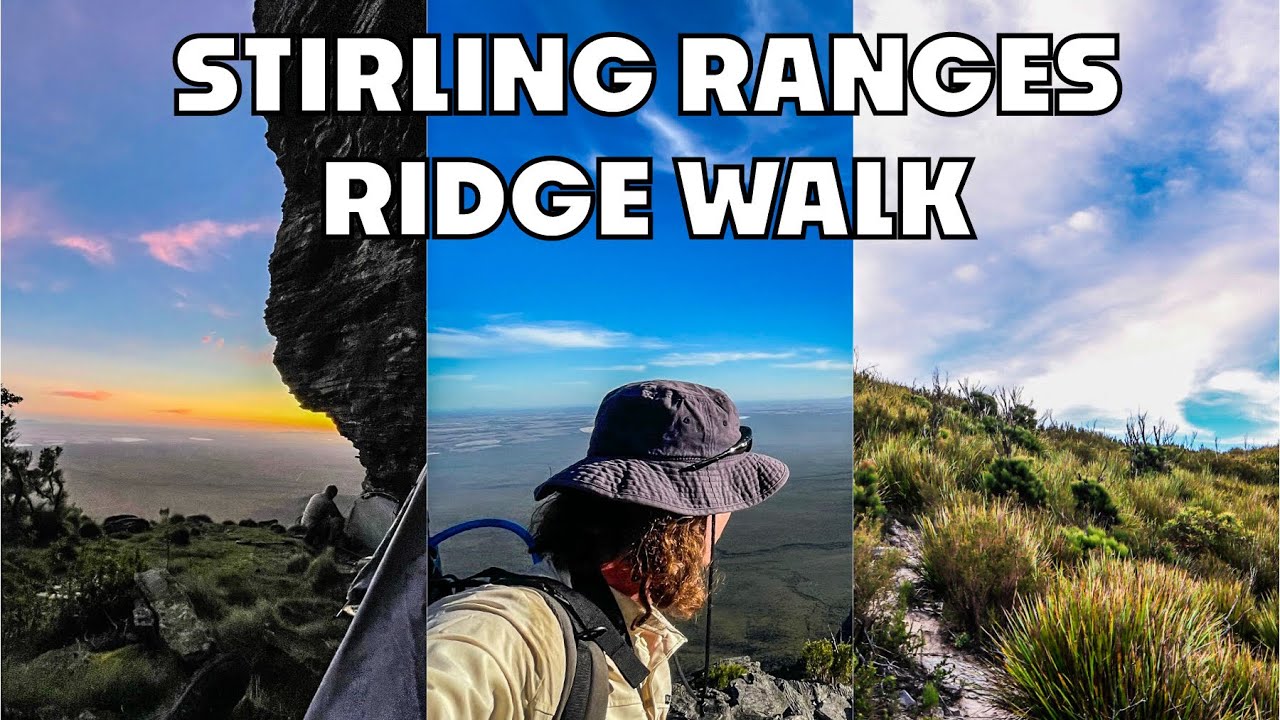 Stirling Ridge Walk Part 1 - Sleeping in a cave and scaling a mountain side