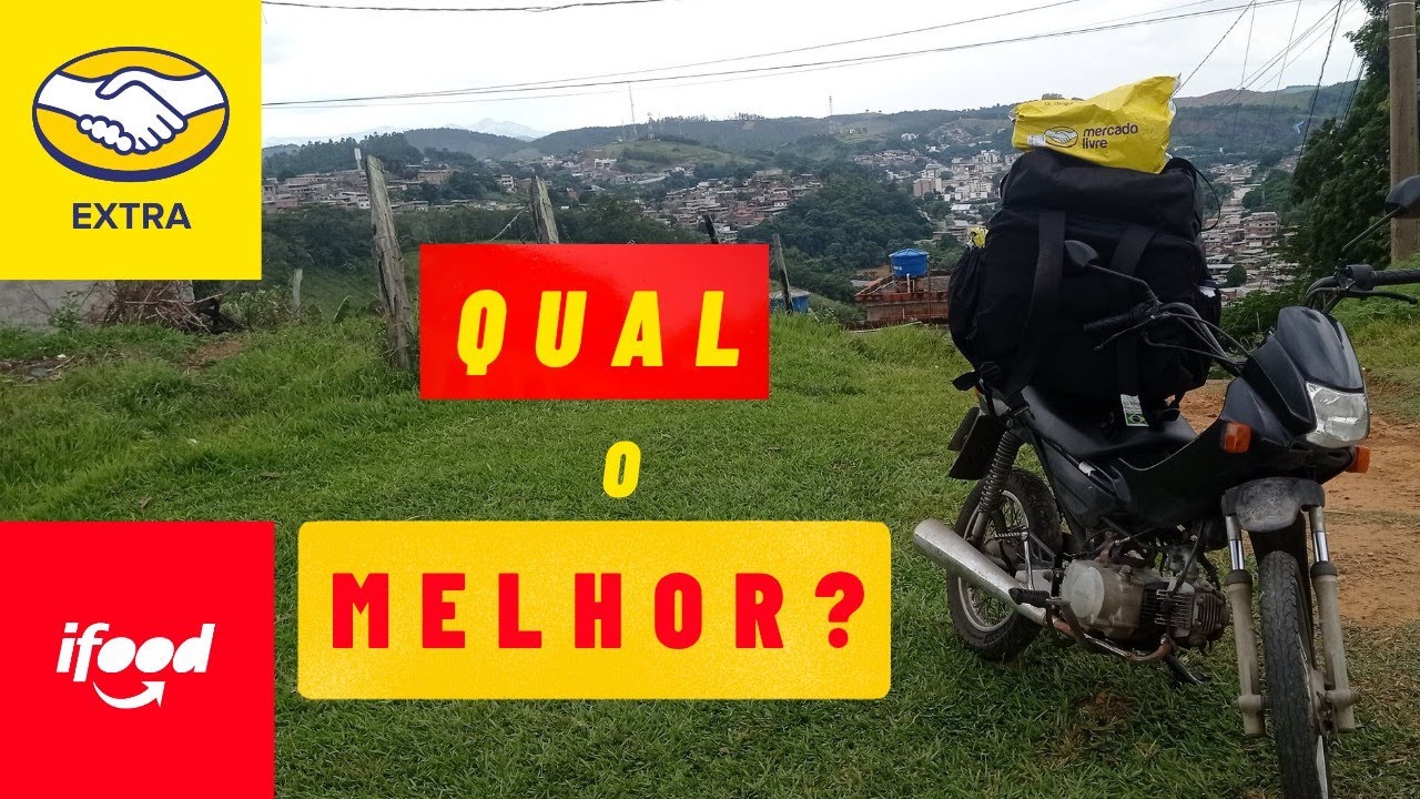 iFood X  Envios Extra Mercado Livre - ENTREGAS DOS DOIS NO MESMO DIA