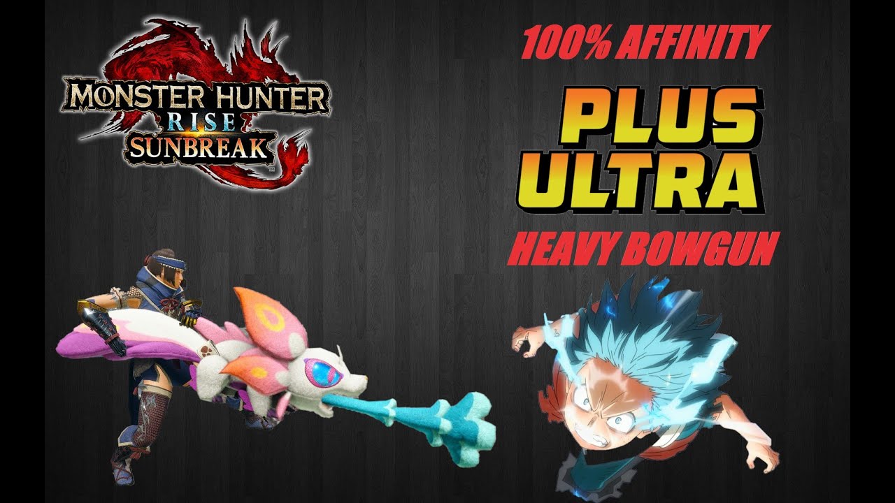 100% AFFINITY PIERCE HBG BUILD SHOWCASE!| Monster Hunter Rise: Sunbreak