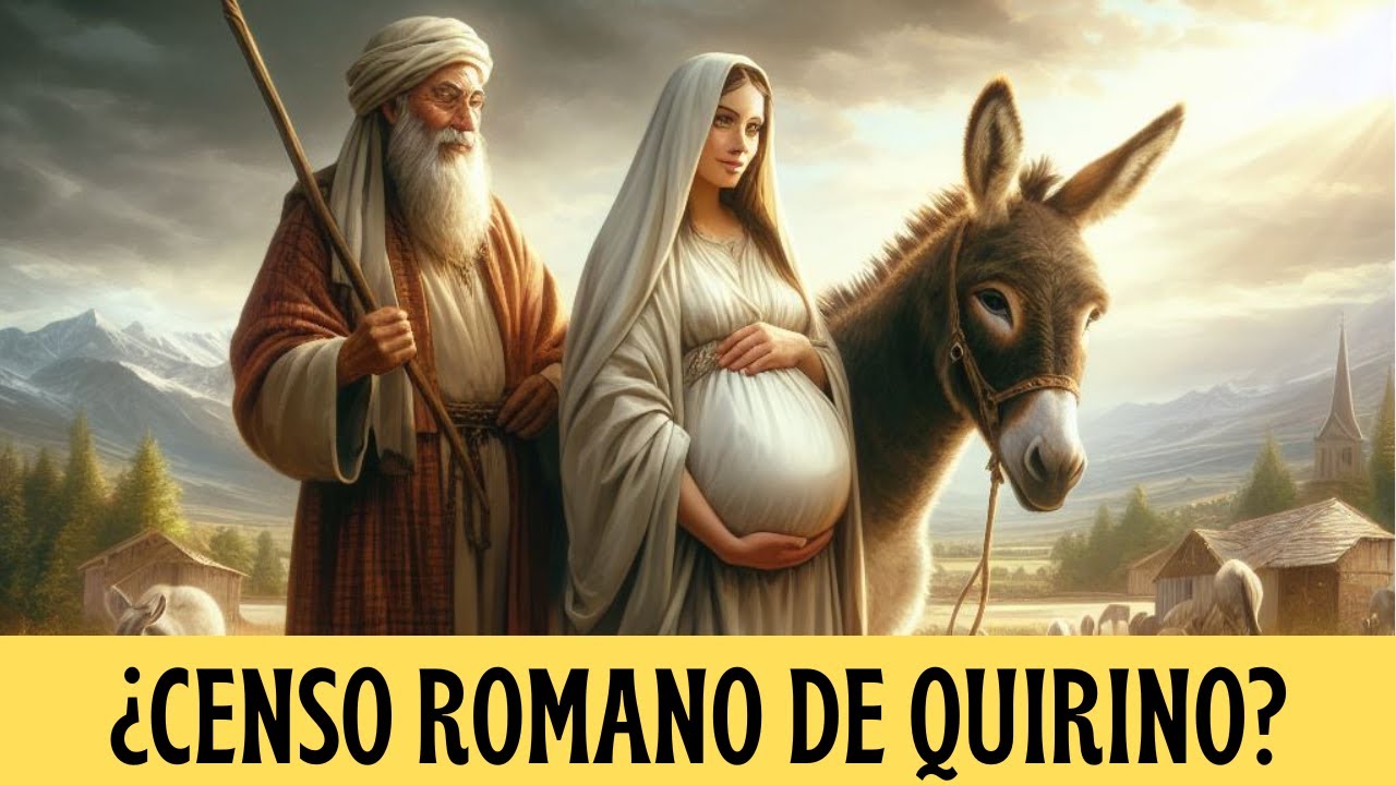 ¿CENSO ROMANO de QUIRINO? De Nazaret a Belén - #sagradafamilia #evangelio #posada #jesus #belen
