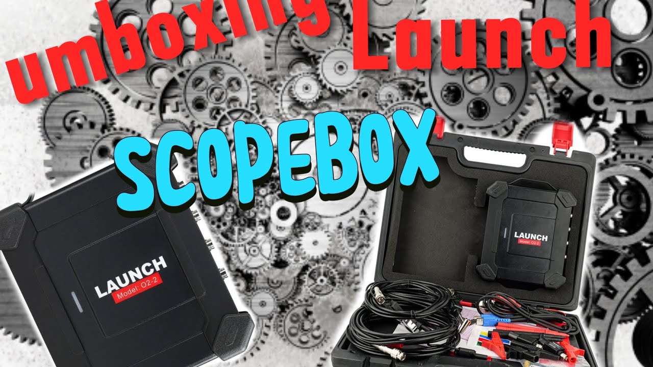 unboxing y prueba osciloscopio launch