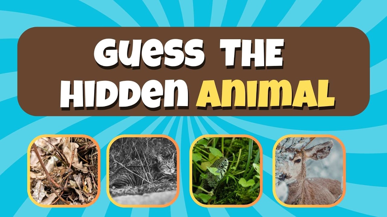 GUESS THE HIDDEN ANIMAL