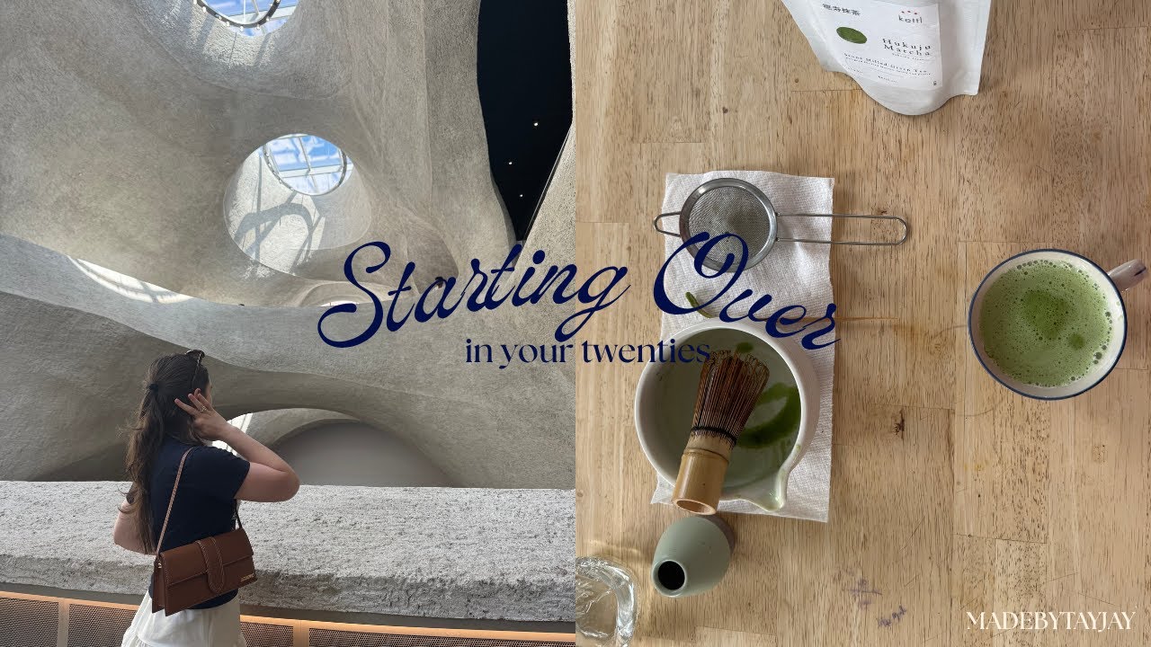 Starting Over in your Twenties; creating routines, finding joy in my work and pursuing my dreams!