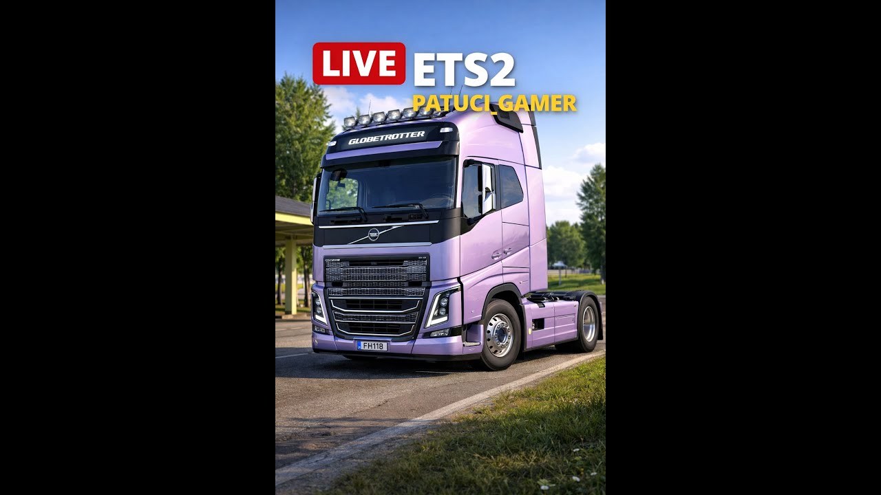 ETS2 AO VIVO 🚛 | Volvo FH16 no Mapa Rotas Brasil