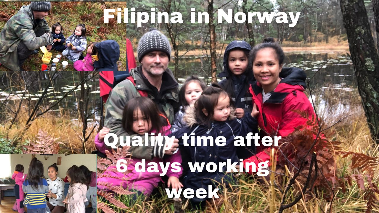 Filipina Simple Life in Norway with 4 children/ Quality time with family after 6 days working week.
