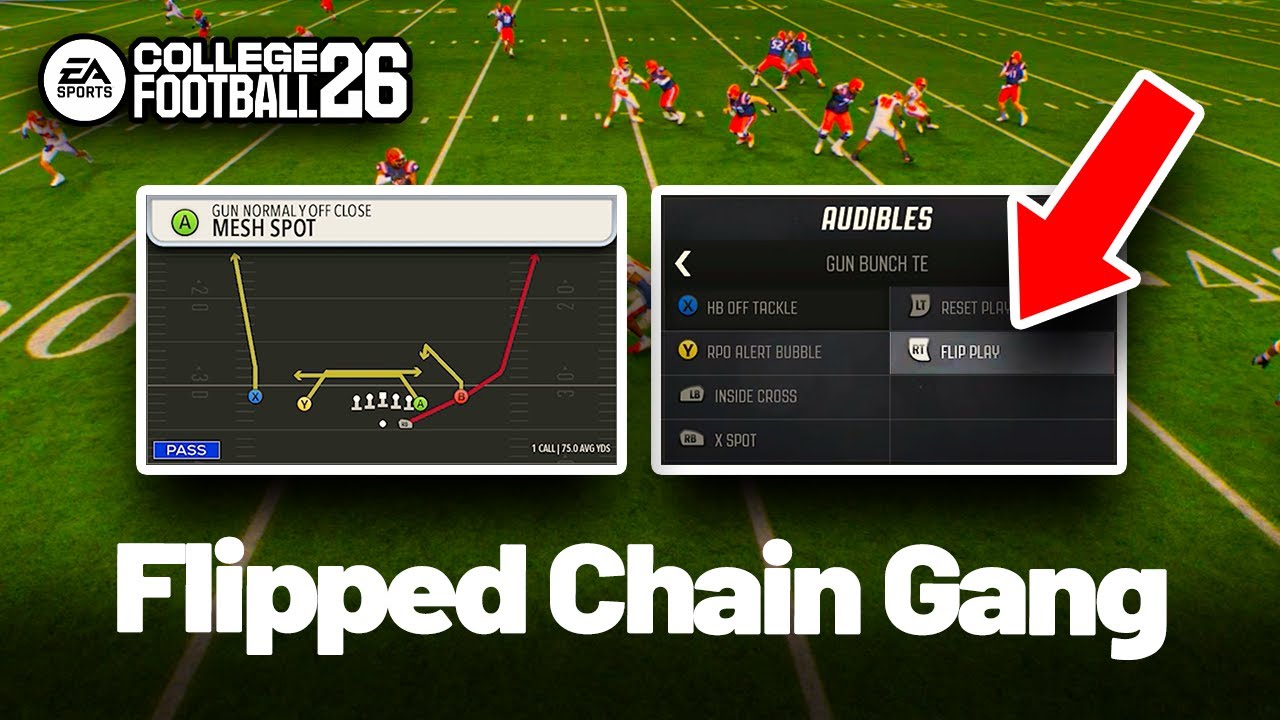 How To Easily Move Those Chains in College Football 26