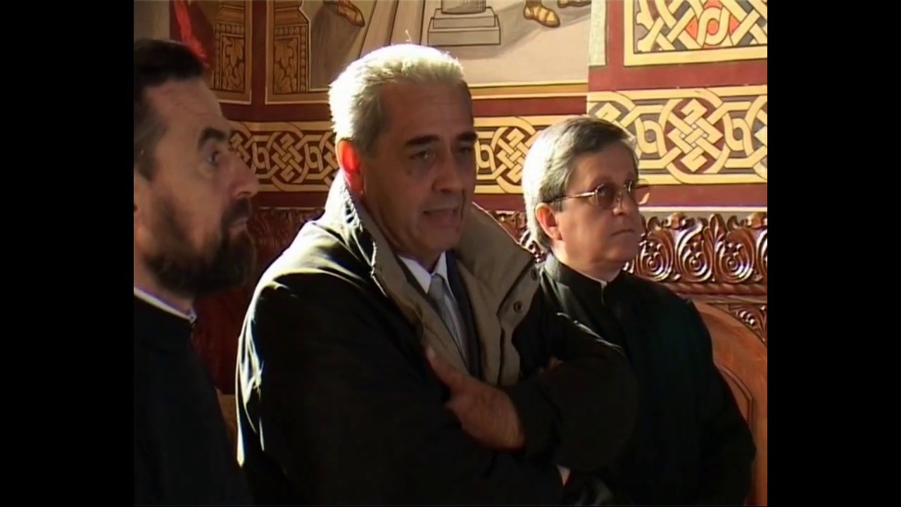 Catedrala din Ghelari - Biserica Sf Ap. Petru si Pavel filmul resfintirii.