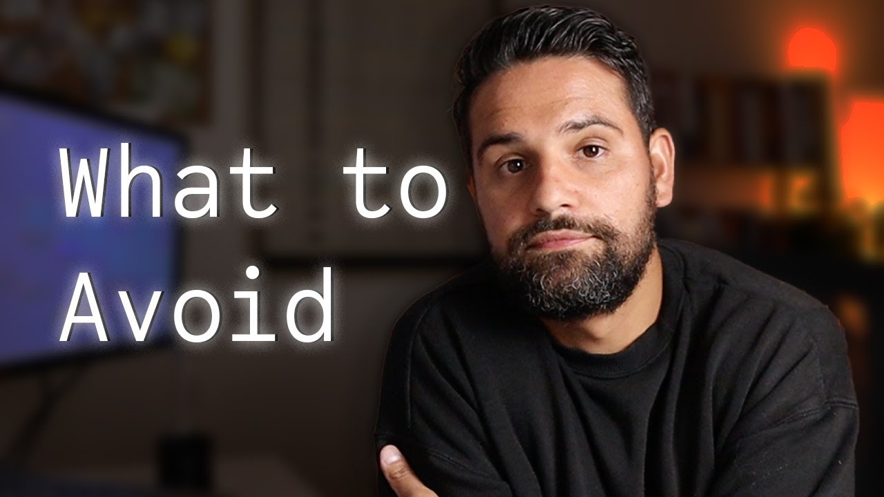 I made mistakes while learning to code (5 things to avoid)