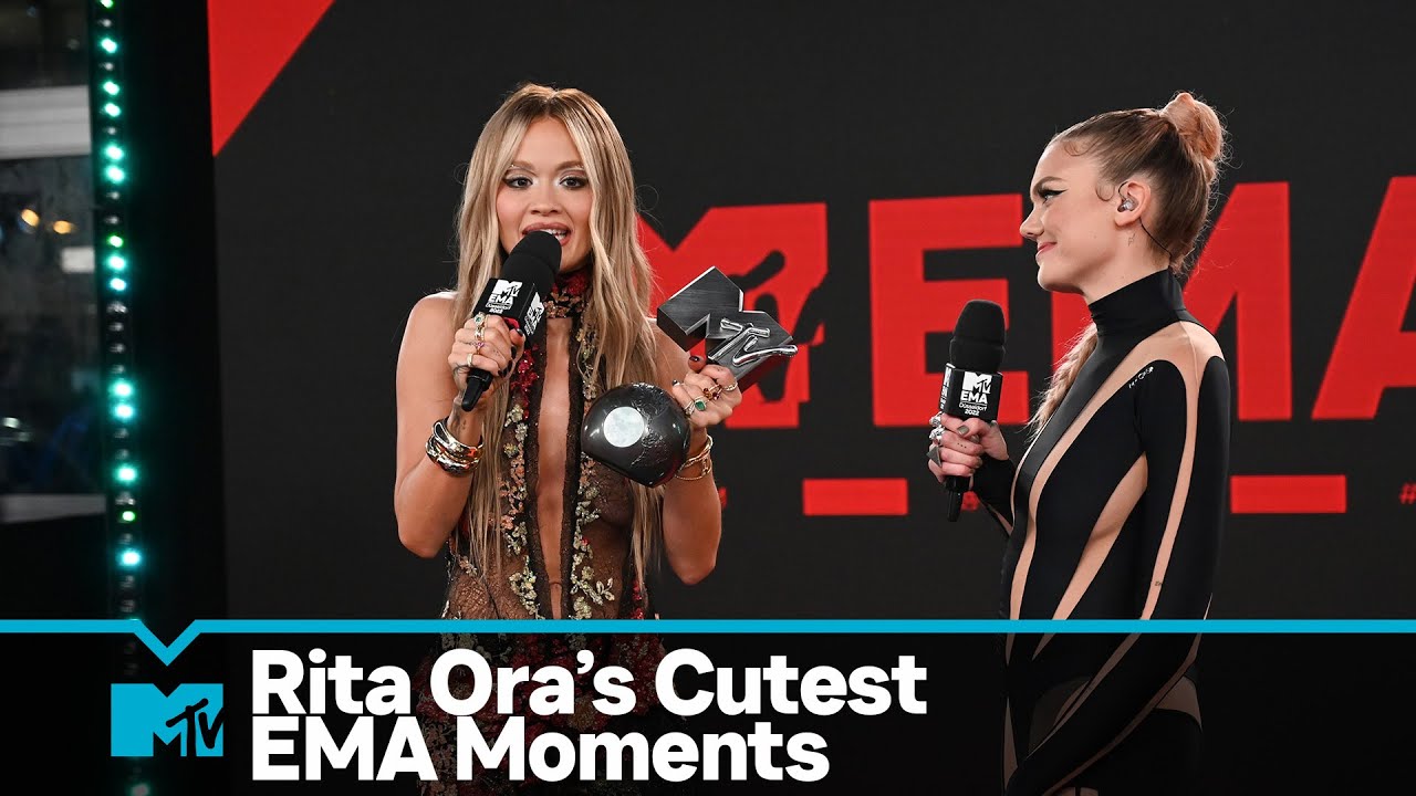 Rita Ora's Cutest EMA Moments | MTV Music