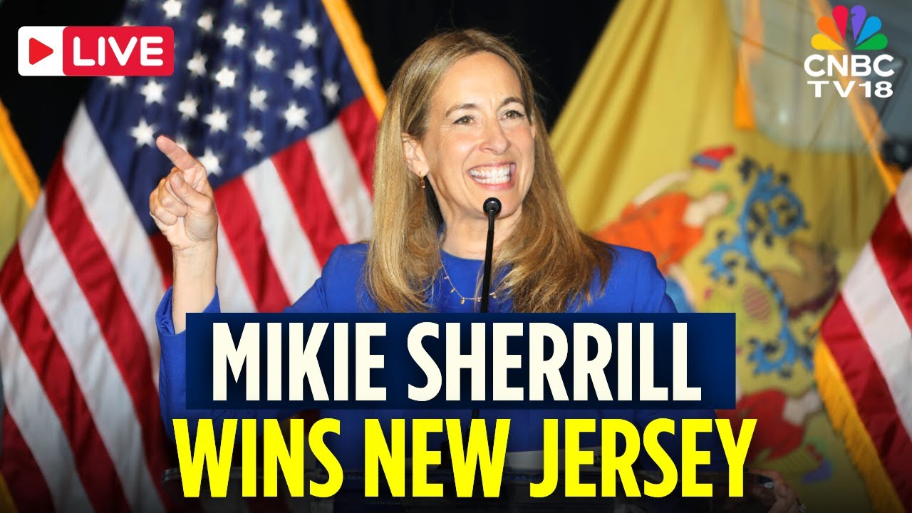 New Jersey Results 2025 LIVE: Democrat Mikie Sherrill Wins NJ Governor Race | Jack Ciattarelli |N18G