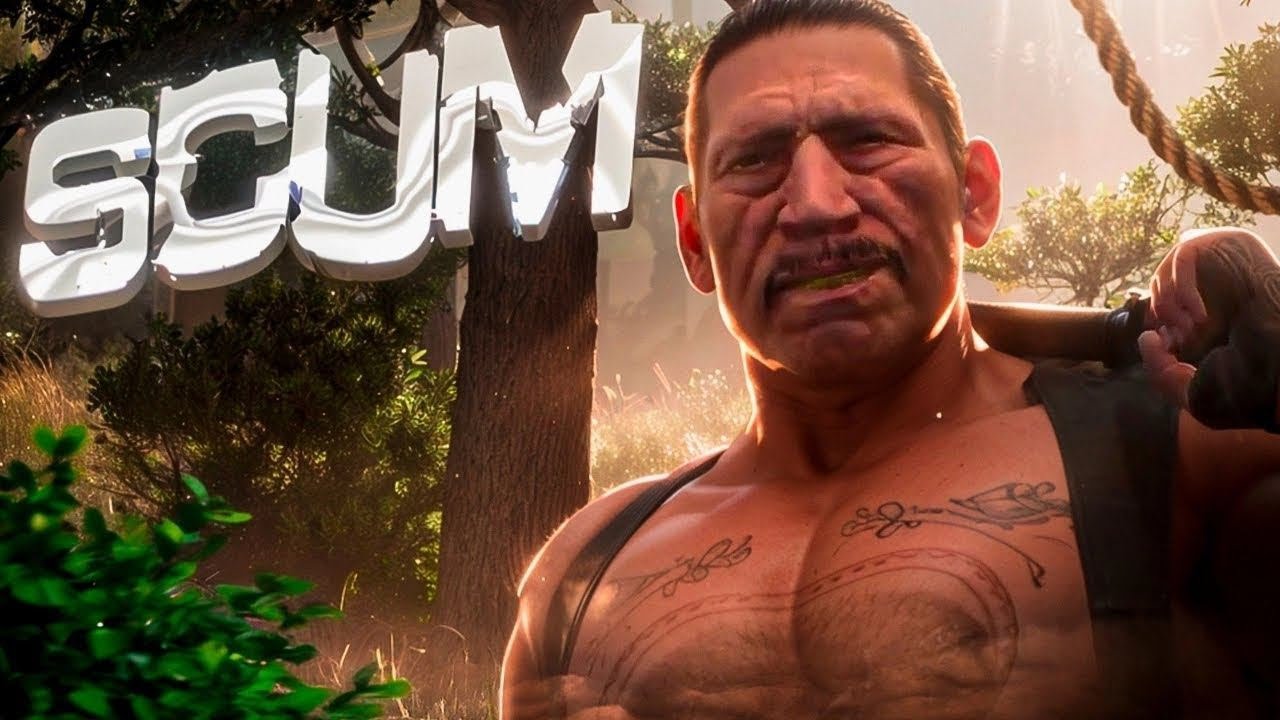 SCUM  Путь  новичка. Мачете пытается выжить !