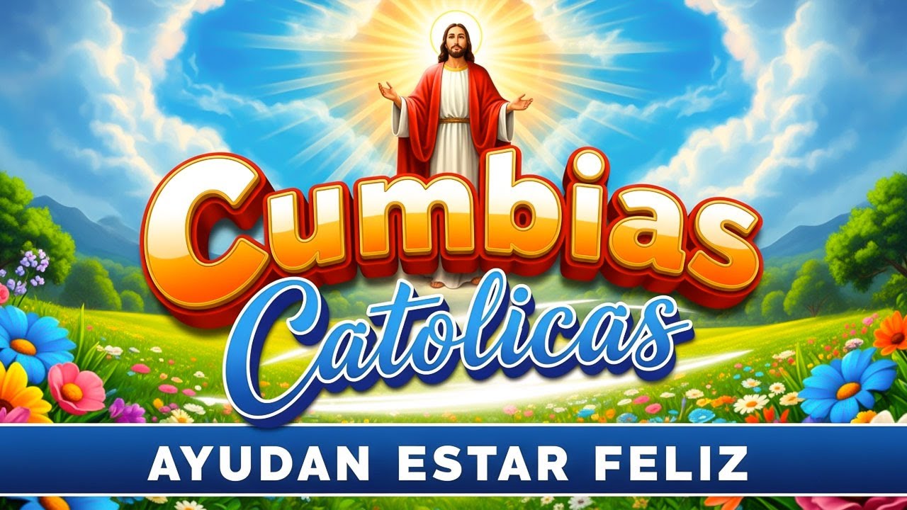 🎉 LA MEJOR MÚSICA CATÓLICA MÁS ALEGRE DEL MUNDO 2025  Cumbias Católicas llenas de fe y alegría ✝️💛