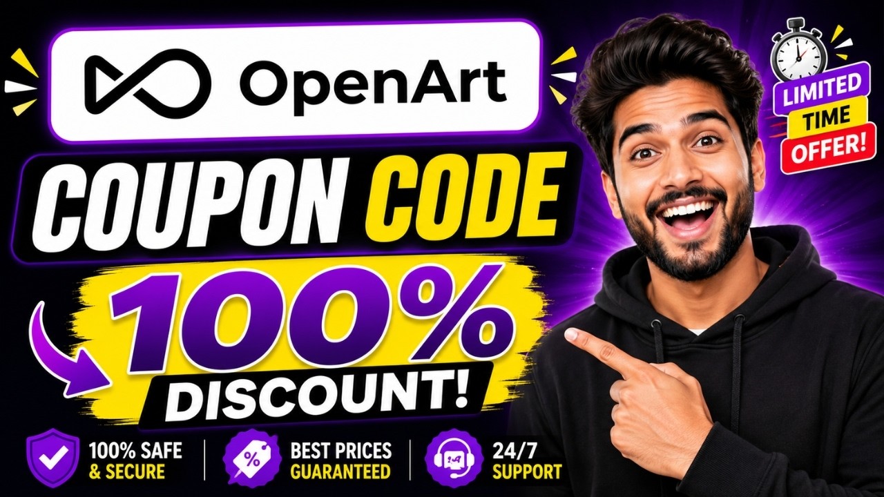 Промокод OpenArt AI | Скидка на OpenArt AI ! | Купон на скидку OpenArt AI