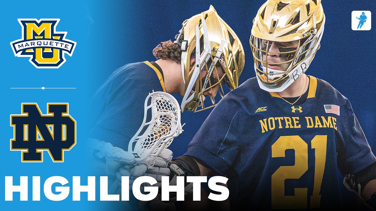 Marquette vs Notre Dame | NCAA College Lacrosse | Highlights - February 14, 2026