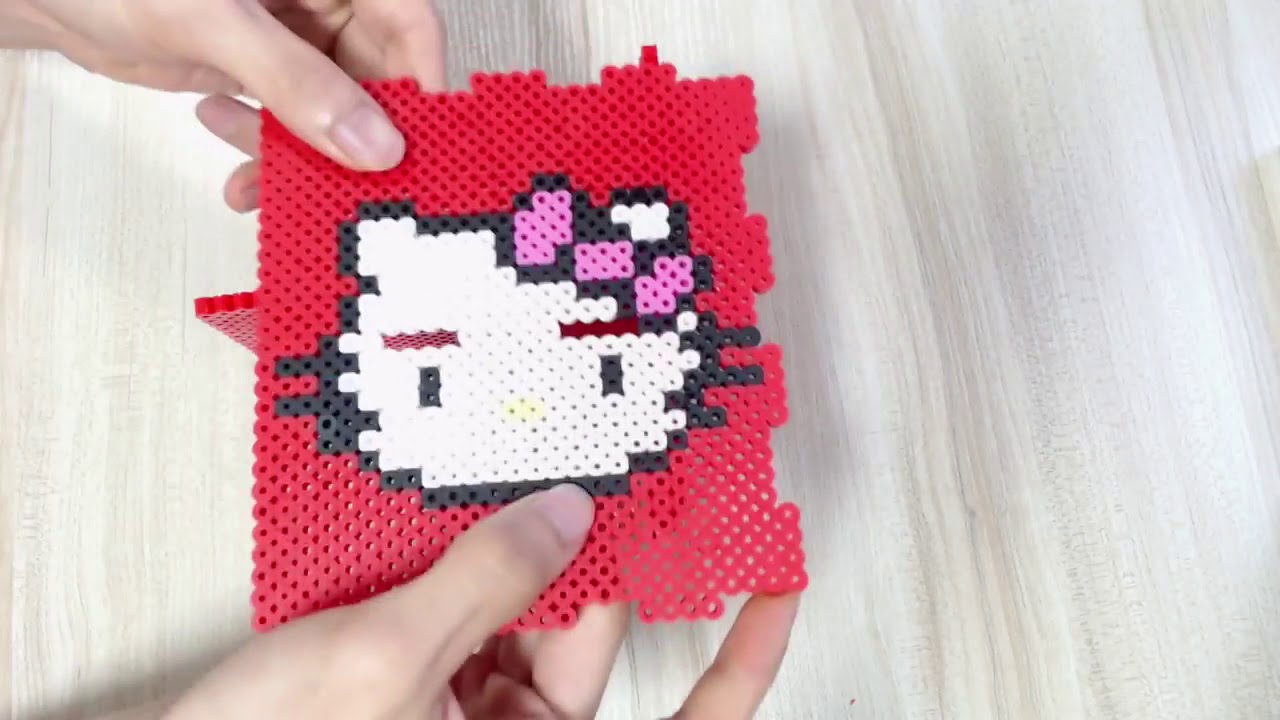Perler beads - Hello Kitty mini drawer