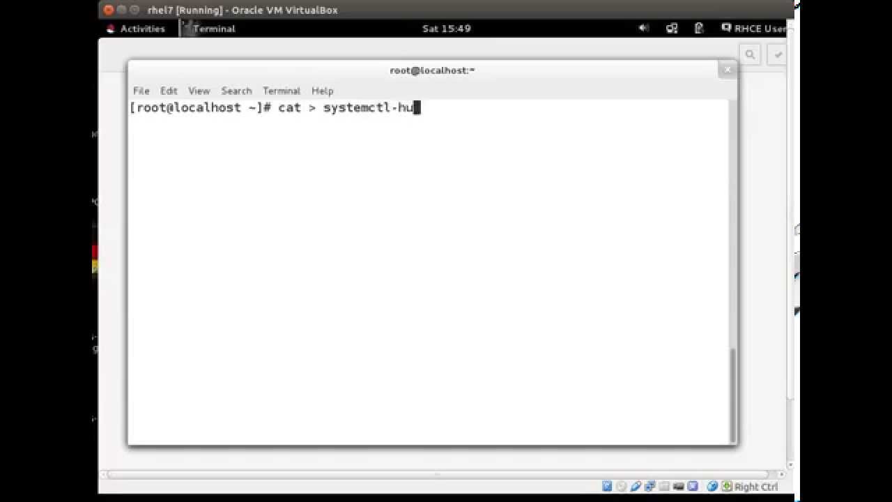 RHEL7 - Breaking Root Password-Shutdown Modes & Controlling Swap file