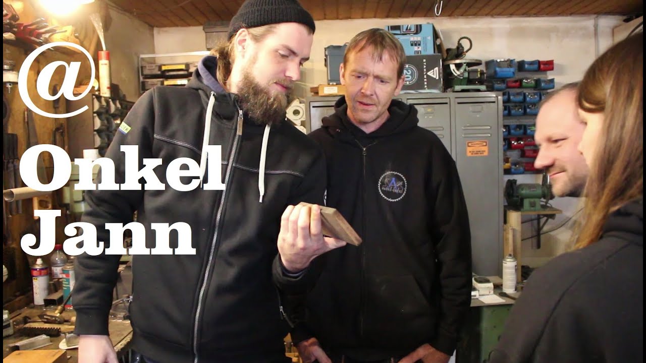 Besuch bei Onkel Jann, Feldschmiede Neu Ekels mit Küstenholz und Konterholz