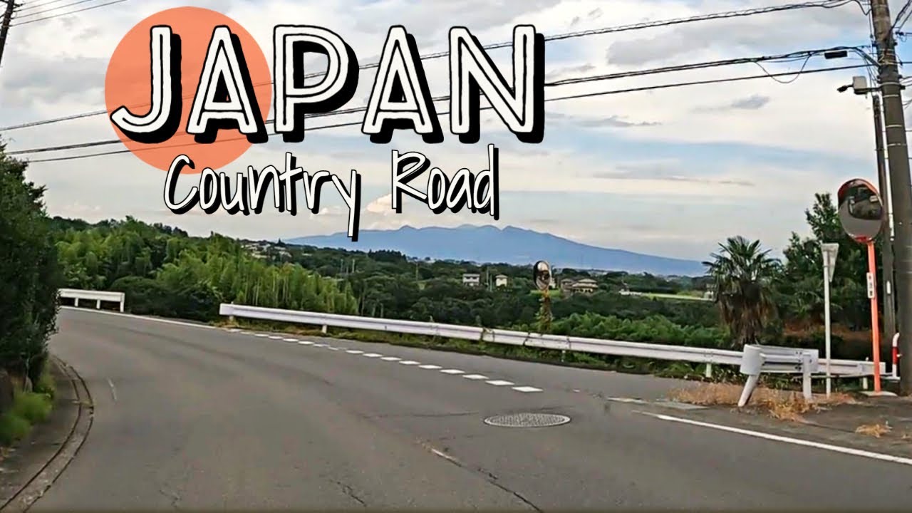 Driving in rural Japan