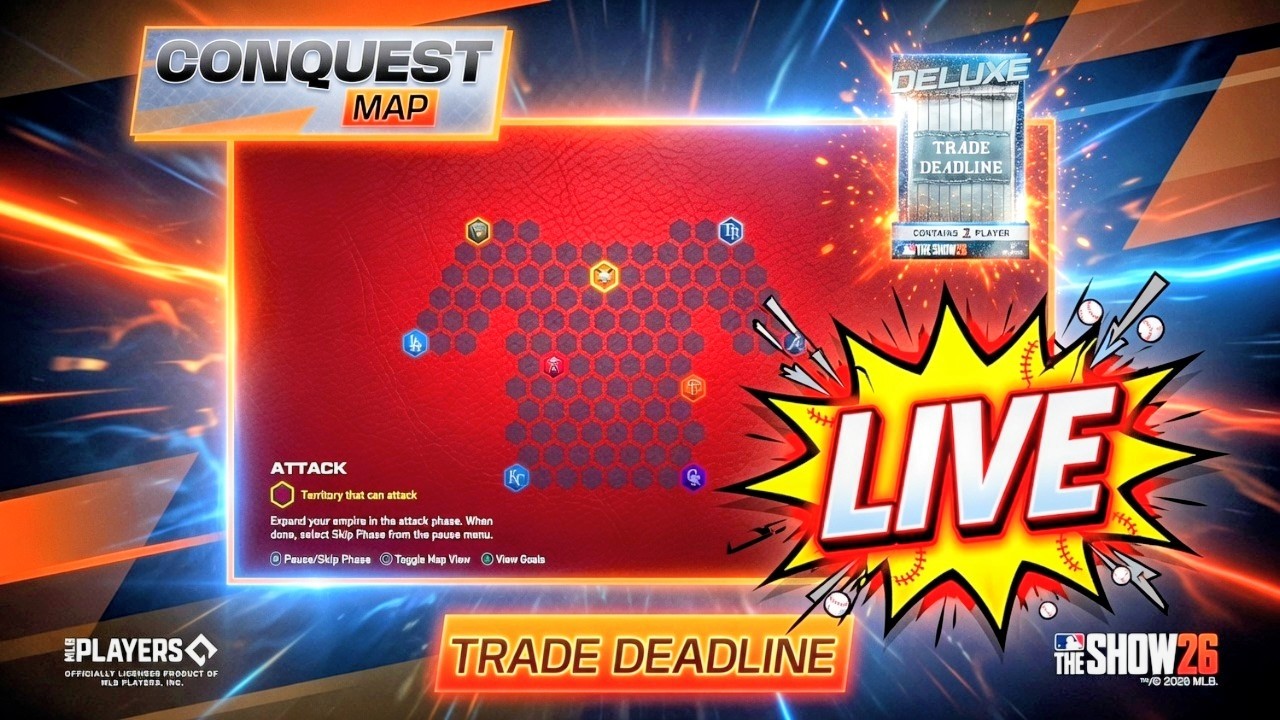 🔴 LIVE NEW THREADS 2.0 CONQUEST PLAYTHROUGH IN MLB THE SHOW 26 DIAMOND DYNASTY! OPENING PACKS AT END