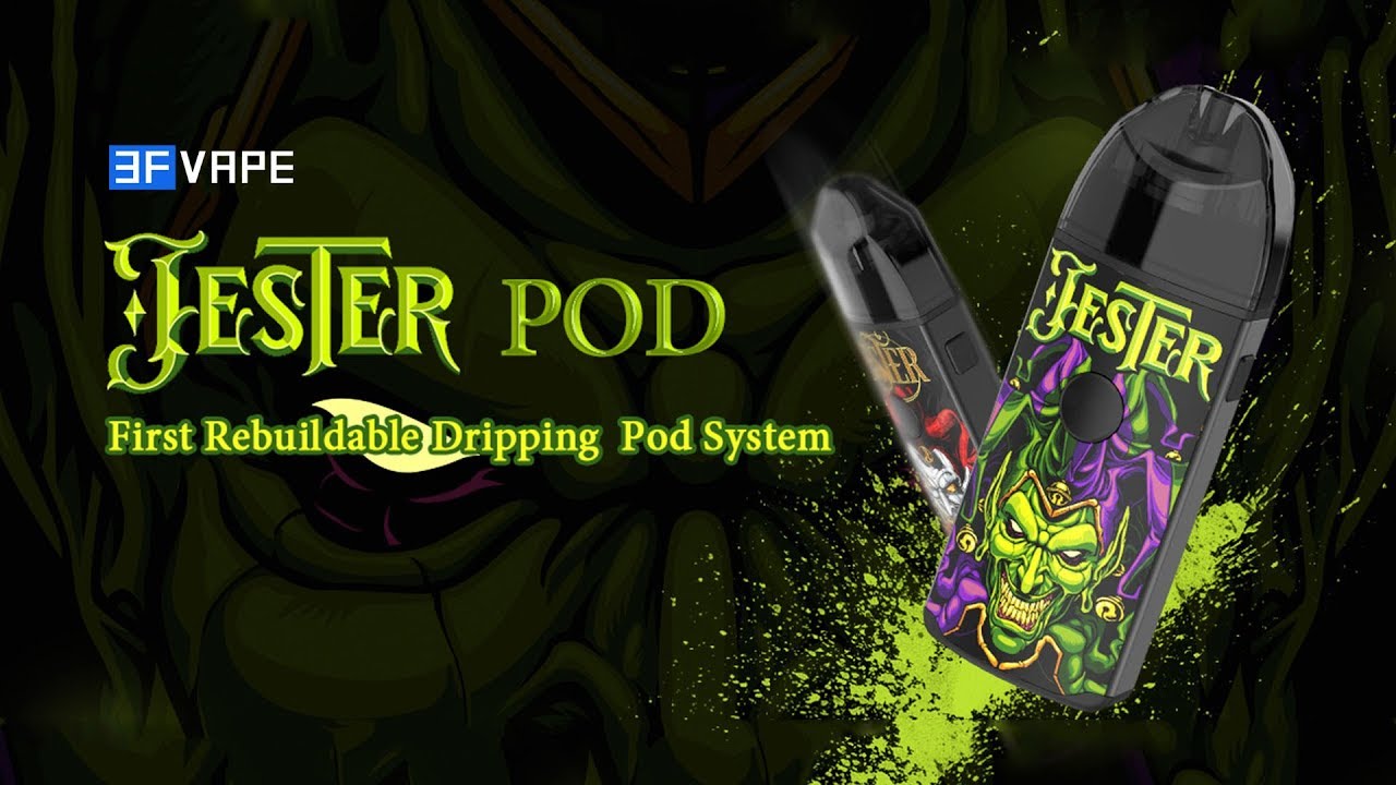 Vapefly Jester 1000mAh Rebuildable Pod System Starter Kit